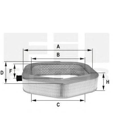 Воздушный фильтр FIL FILTER HPU 4336