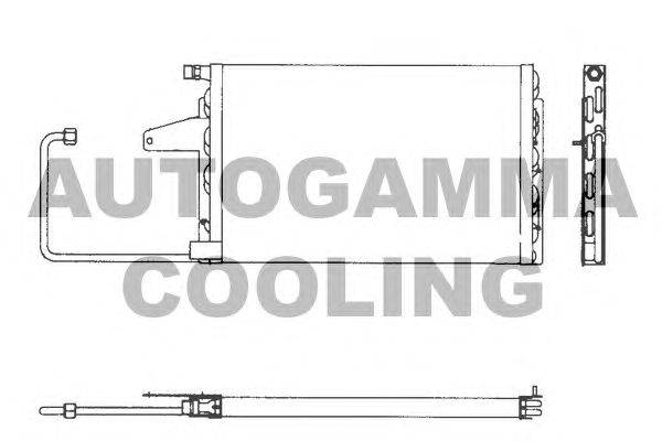Конденсатор, кондиционер AUTOGAMMA 101840