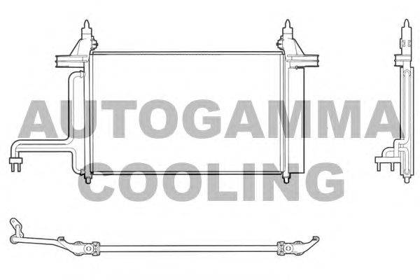 Конденсатор, кондиционер AUTOGAMMA 103060