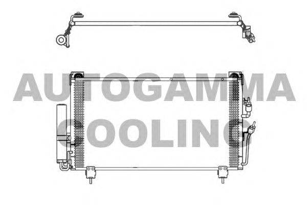 Конденсатор, кондиционер AUTOGAMMA 105151