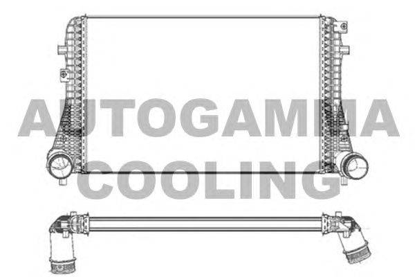 Интеркулер AUTOGAMMA 105638