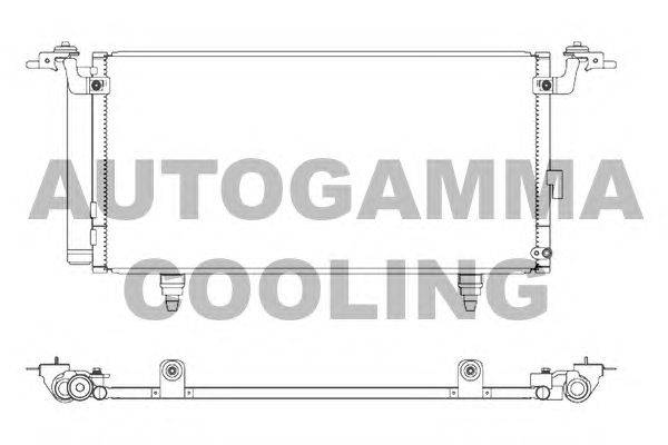 Конденсатор, кондиционер AUTOGAMMA 105971