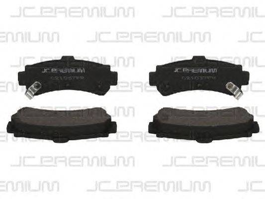 Комплект тормозных колодок, дисковый тормоз JC PREMIUM C21037PR