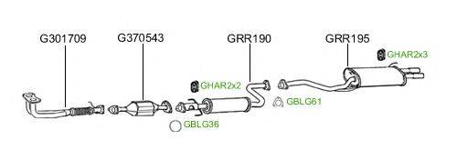 Система выпуска ОГ GT Exhaust 2024