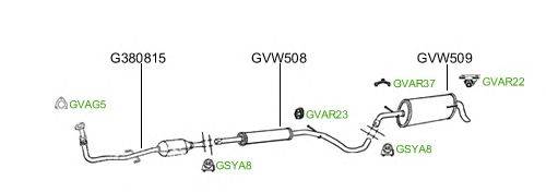 Система выпуска ОГ GT Exhaust 2077