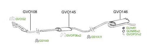 Система выпуска ОГ GT Exhaust 2935