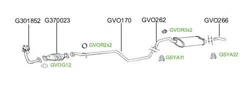 Система выпуска ОГ GT Exhaust 2955