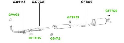 Система выпуска ОГ GT Exhaust 383