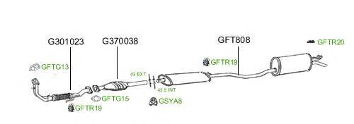 Система выпуска ОГ GT Exhaust 390