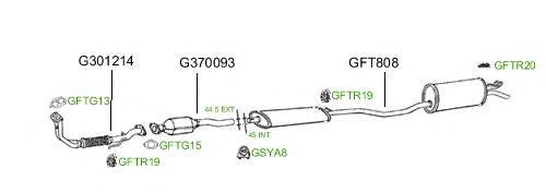 Система выпуска ОГ GT Exhaust 392