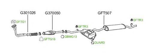 Система выпуска ОГ GT Exhaust 435