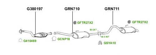 Система выпуска ОГ GT Exhaust 4400