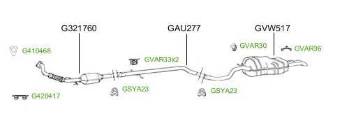 Система выпуска ОГ GT Exhaust 4853