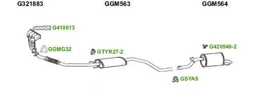 Система выпуска ОГ GT Exhaust 5690