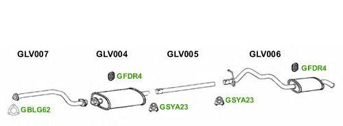 Система выпуска ОГ GT Exhaust 9317