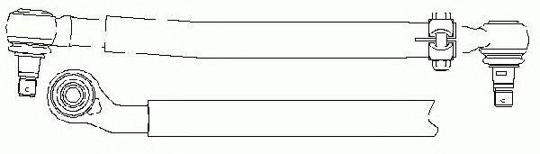 Продольная рулевая тяга LEMFÖRDER 2145201