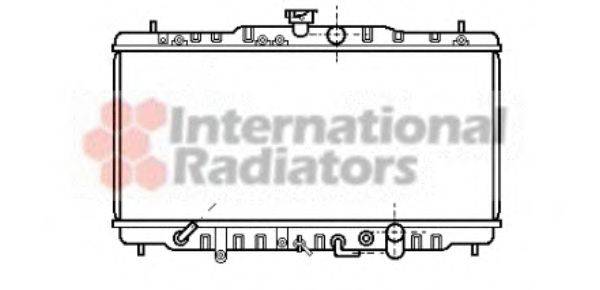 Радиатор, охлаждение двигателя GERI 30029