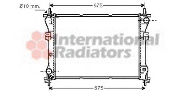 Радиатор, охлаждение двигателя 4SEASONS 110115