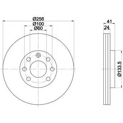 Тормозной диск TEXTAR 92039200