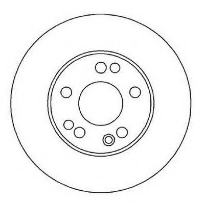 Тормозной диск BENDIX 561874B