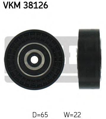 Паразитный / ведущий ролик, поликлиновой ремень SKF VKM38126