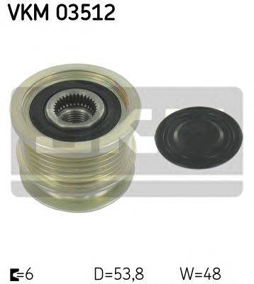 Механизм свободного хода генератора SKF VKM03512