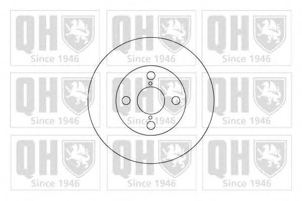 Тормозной диск QUINTON HAZELL BDC4917