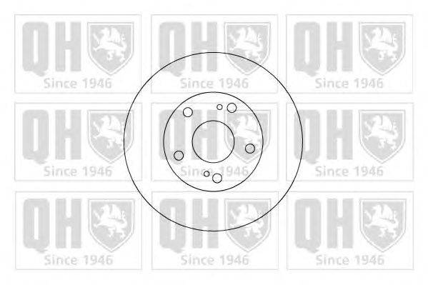Тормозной диск QUINTON HAZELL BDC5213
