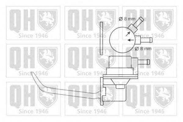 Топливный насос ACDelco 461260