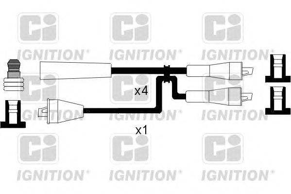 Комплект проводов зажигания QUINTON HAZELL XC523