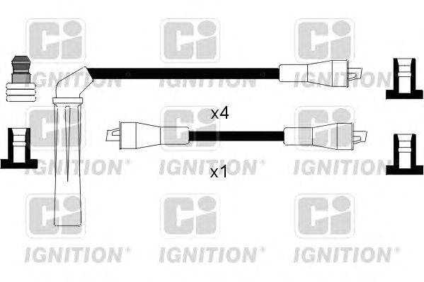 Комплект проводов зажигания QUINTON HAZELL XC818