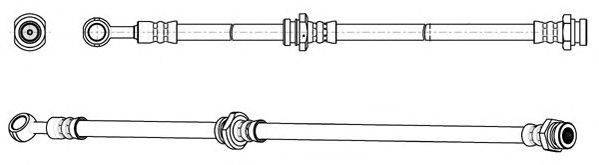 Тормозной шланг FERODO FHY2692