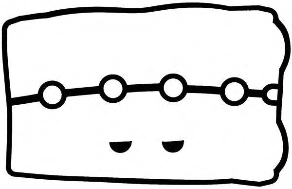 Комплект прокладок, крышка головки цилиндра GLASER V37988-00