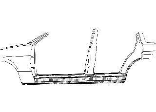 Накладка порога SCHLIECKMANN 224041