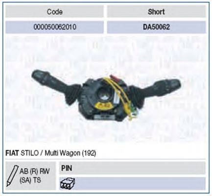 Выключатель на колонке рулевого управления MAGNETI MARELLI DA50062