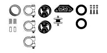 Монтажный комплект, система выпуска HJS 82 23 4140