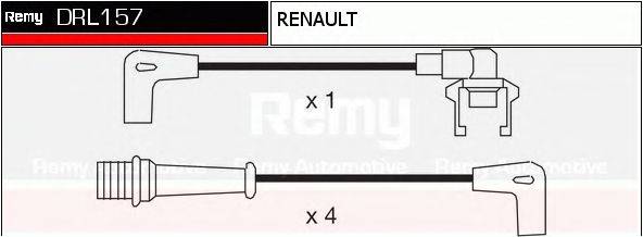 Комплект проводов зажигания DELCO REMY DRL157