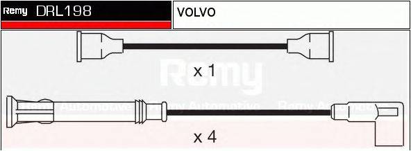 Комплект проводов зажигания DELCO REMY DRL198