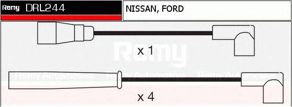 Комплект проводов зажигания DELCO REMY DRL244