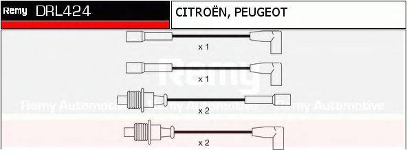 Комплект проводов зажигания DELCO REMY DRL424