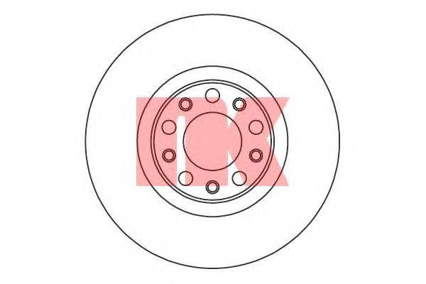 Тормозной диск NK 201030