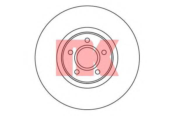 Тормозной диск NK 202592