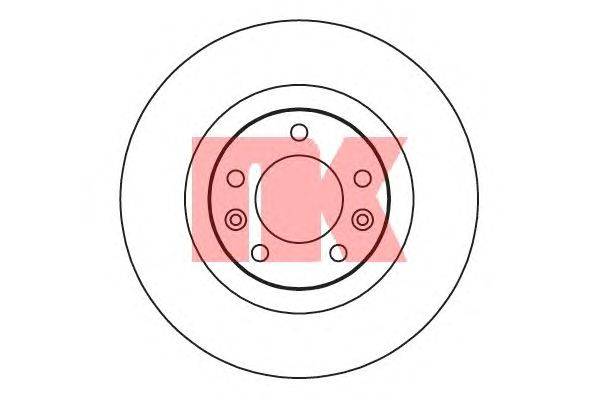 Тормозной диск NK 203744