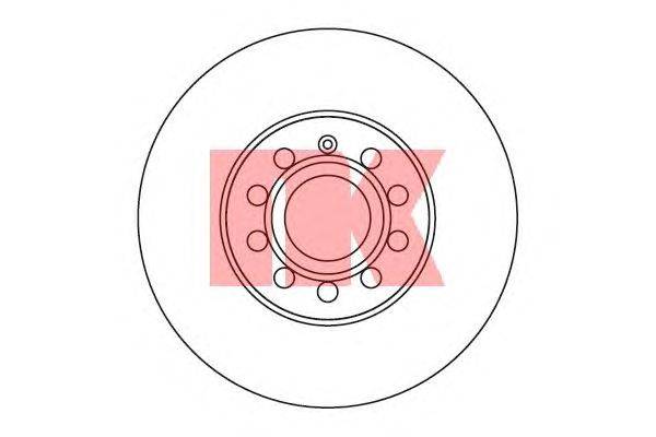 Тормозной диск NK 314788