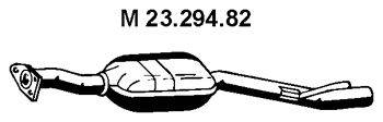 Средний глушитель выхлопных газов TESH 230664