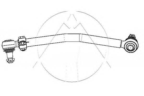 Продольная рулевая тяга SIDEM 686434