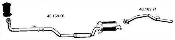 Система выпуска ОГ EBERSPÄCHER 402009