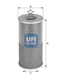 Топливный фильтр UFI 2661700
