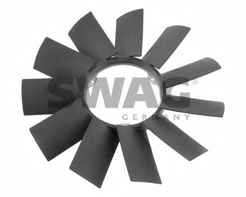 Крыльчатка вентилятора, охлаждение двигателя SWAG 20919256