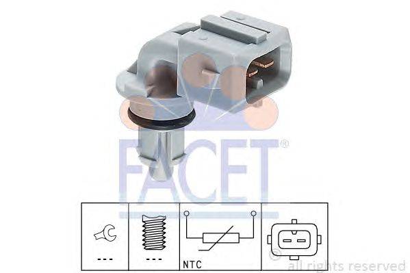 Датчик, температура впускаемого воздуха FACET 104002